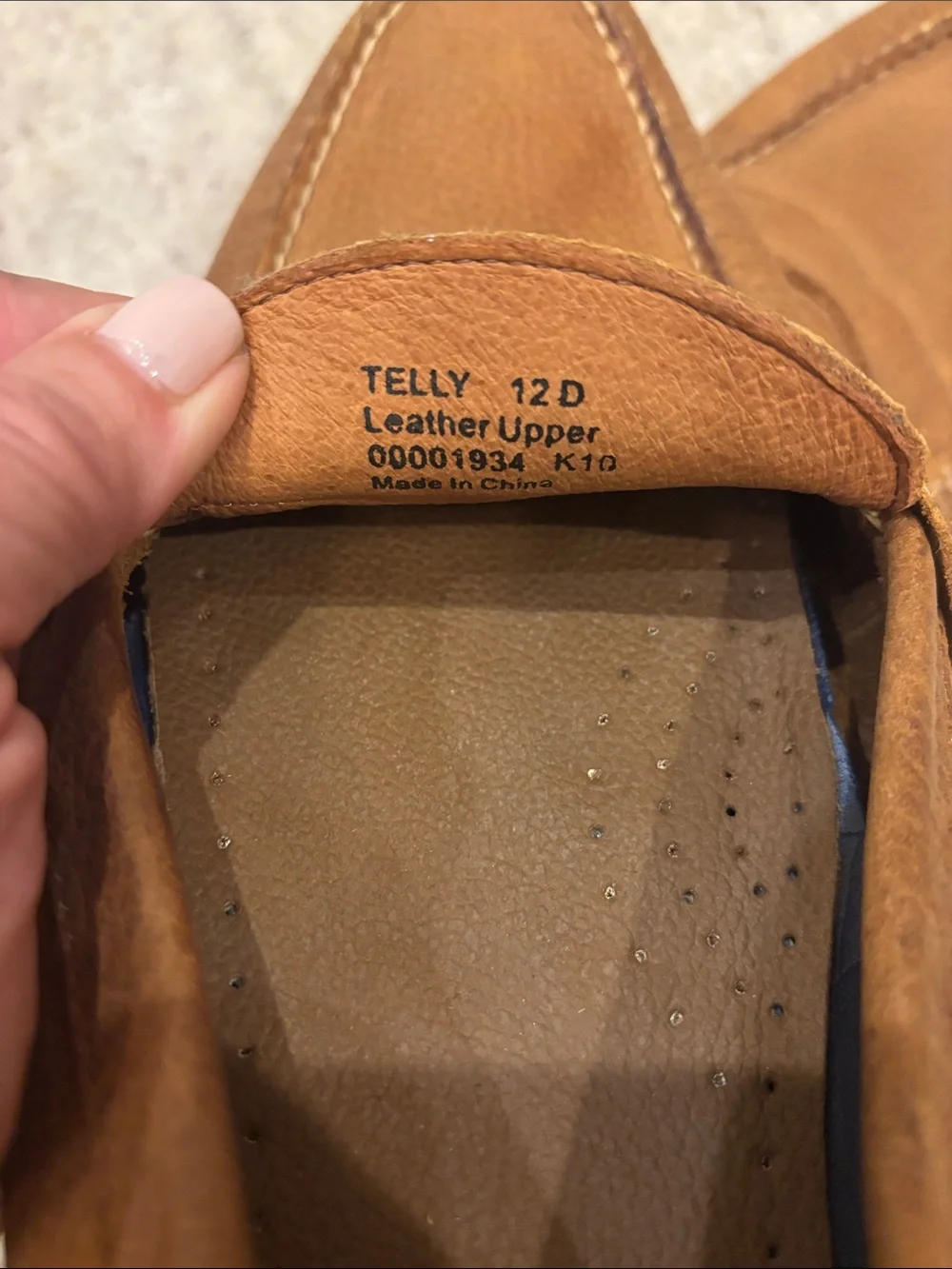 Polo by Ralph Lauren Tan Leather Penny Loafers
